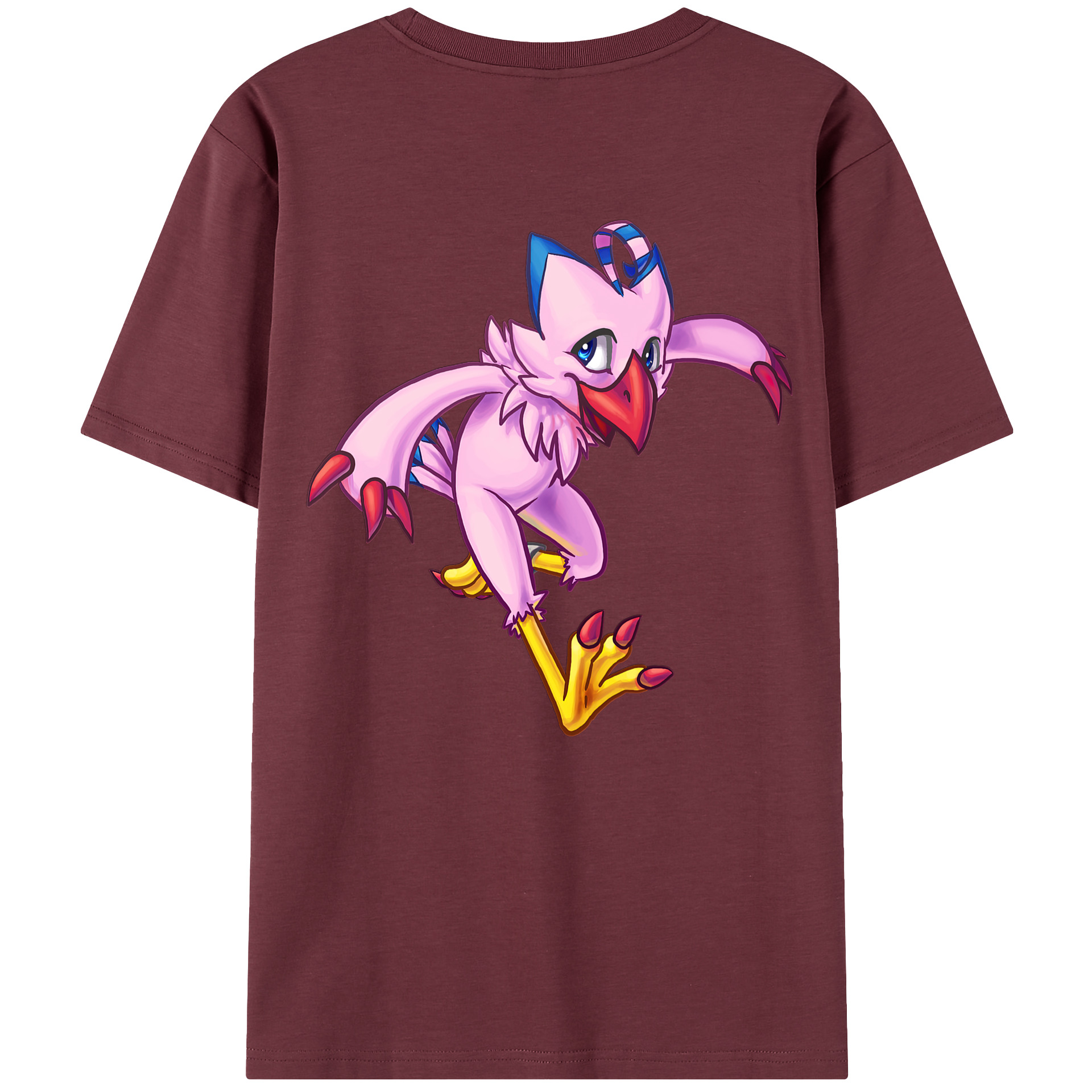 （画像用） Digimon デジタルモンスター/デジモン 綿100％半袖Tシャツ（背面プリント）